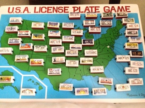 The new Licence Plate Game
