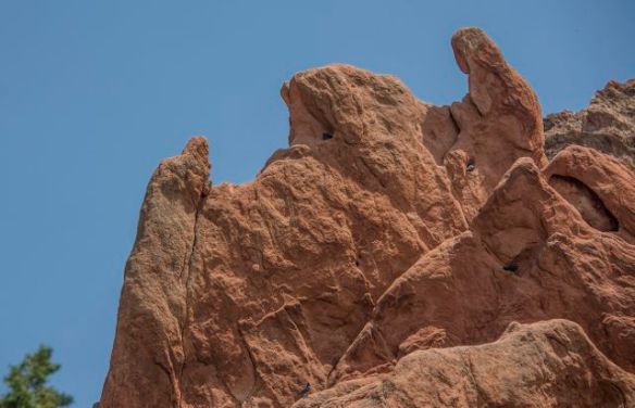 Rock formation in the Garden of the Gods