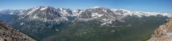 Rocky Mountain National Park panorama